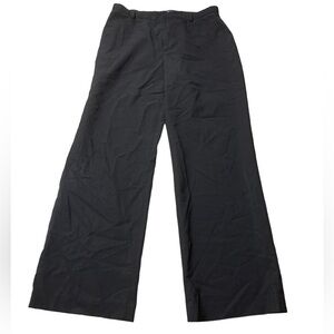GAP Stretch | Black Trouser Pants Size 12A Wide Leg